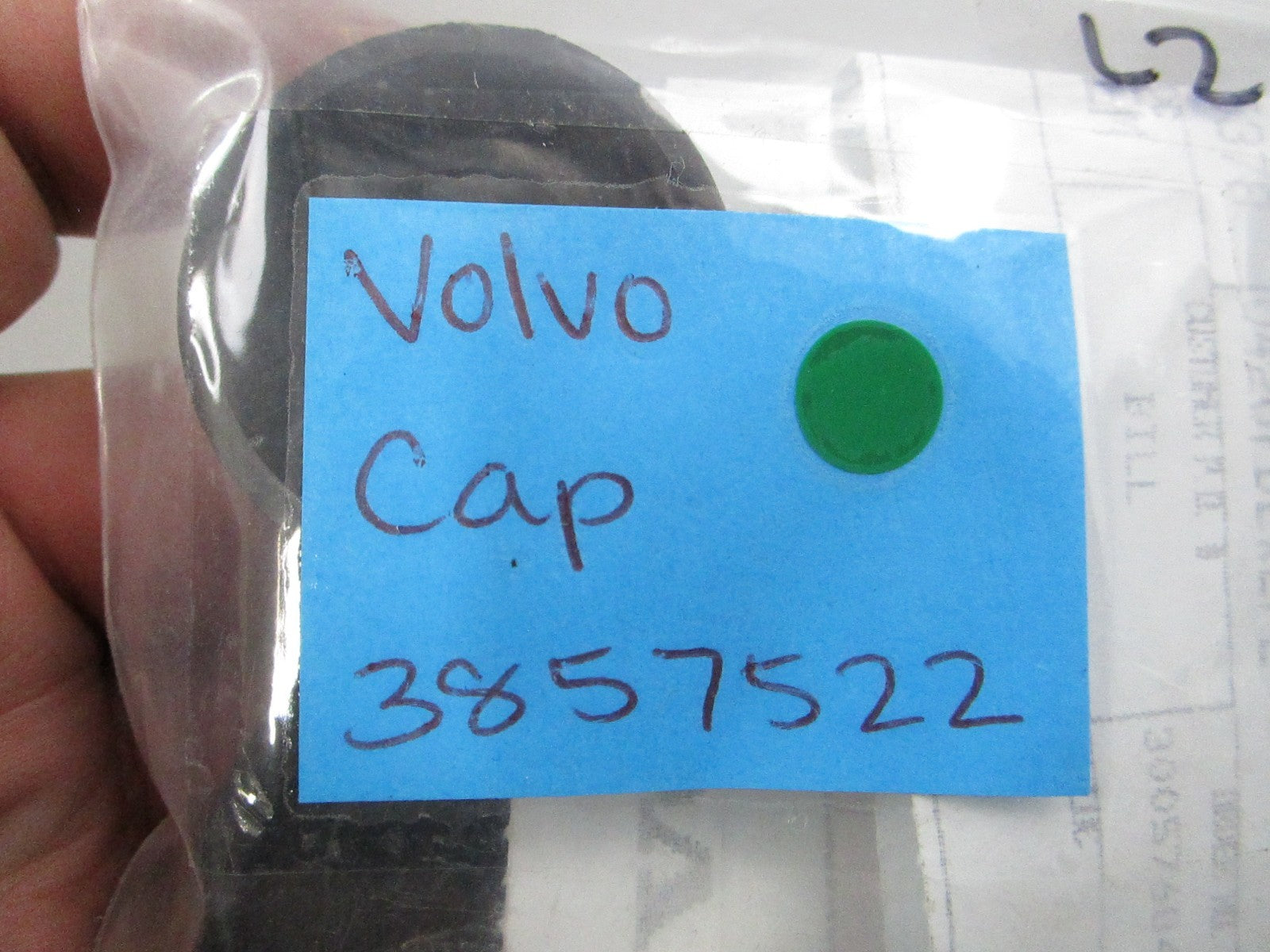 NEW OEM (LOT OF 2) 3857522 Volvo Penta Cap 0810