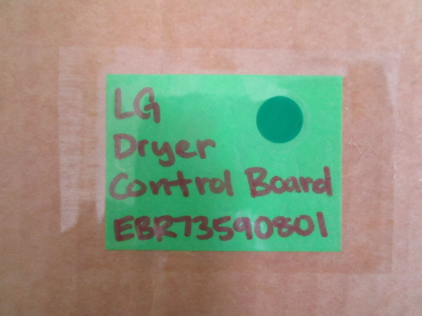 NEW OEM EBR73590801 LG Dryer Control Board 0820