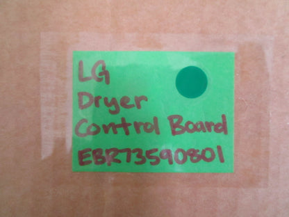 NEW OEM EBR73590801 LG Dryer Control Board 0820