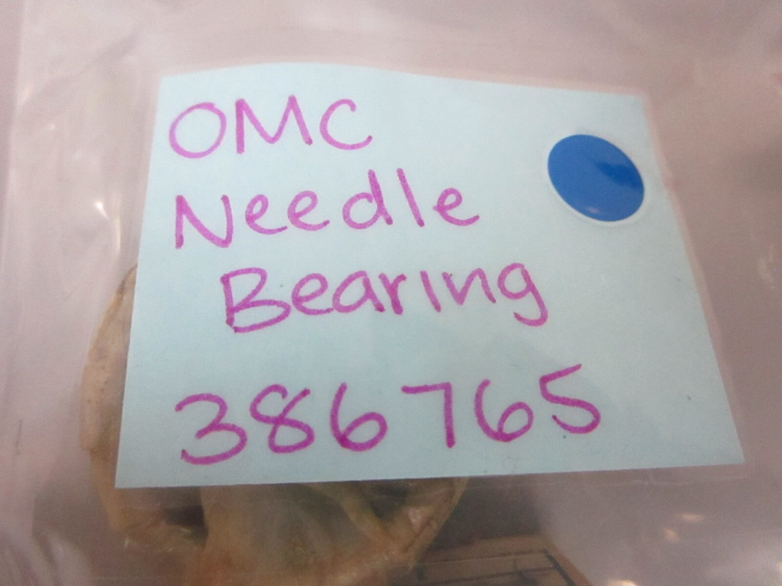 *NEW OEM* 0810 OMC Johnson Evinrude Needle Bearing 386765 0386765