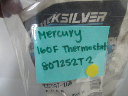*NEW OEM* 0810 Mercury Quicksilver 160F Thermostat 807252T2