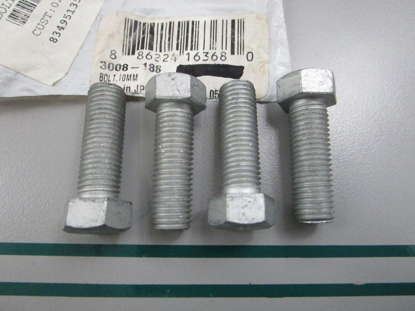 NEW OEM (LOT OF 4) 3008-188 Arctic Cat Bolt 0810