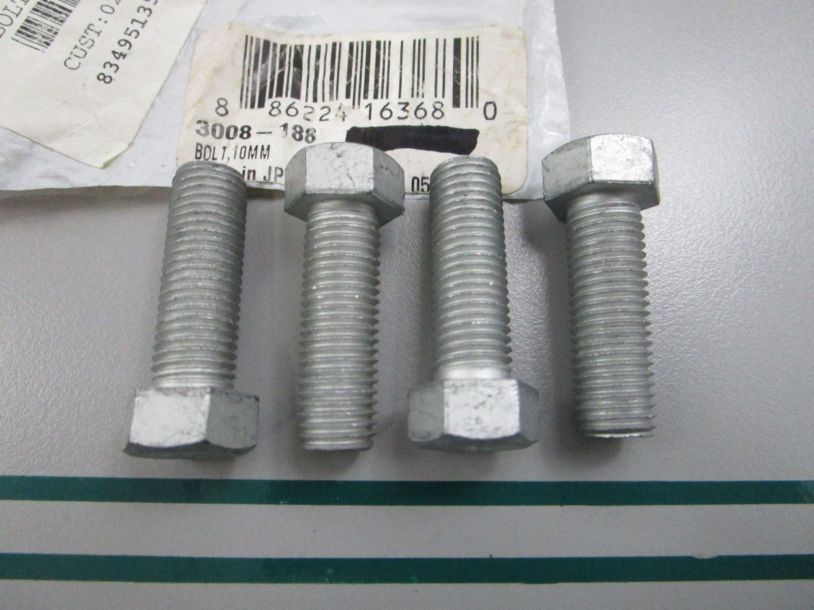 NEW OEM (LOT OF 4) 3008-188 Arctic Cat Bolt 0810