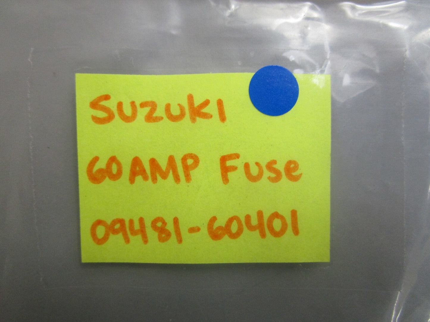*NEW OEM* 0810 Suzuki 60 AMP Fuse 09481-60401