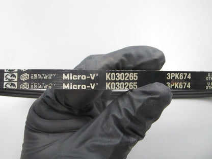 NEW K030265 Gates Micro-V Serpentine Belt 0810