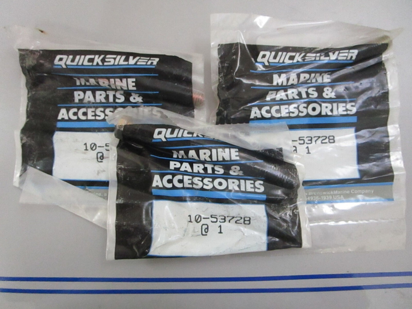 *NEW OEM* (LOT OF 3) 0770 Mercury Quicksilver Mounting Bolt 10-53728