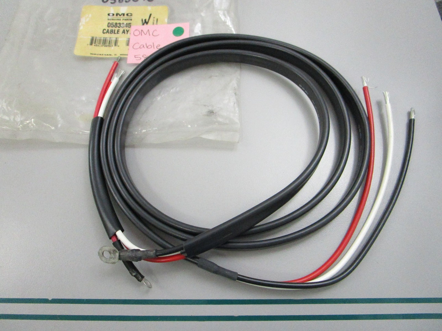 NEW OEM 583345 0583345 OMC Johnson Evinrude Cable 0810
