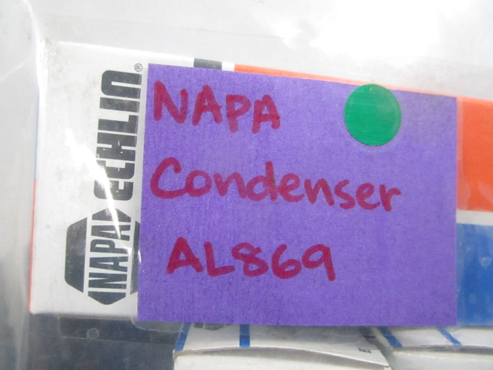 NEW AL869 NAPA Condenser 0810