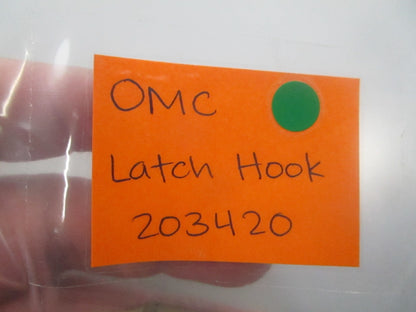 NEW OEM 203420 0203420 OMC Johnson Evinrude Latch Hook 0810
