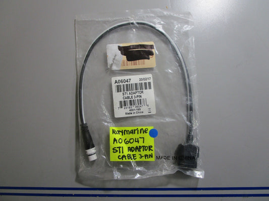 *NEW* 0810 Raymarine STI Adaptor Cable 3-Pin A06047