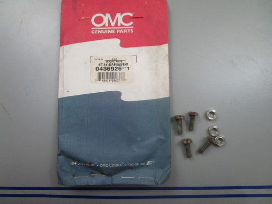 *NEW OEM* 0770 OMC Johnson Evinrude Screw and Washer Kit 436926 0436926