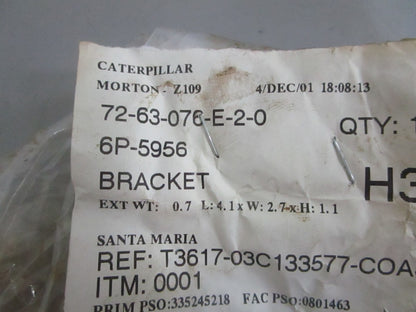 NEW OEM 6P-5956 CAT Bracket 0820