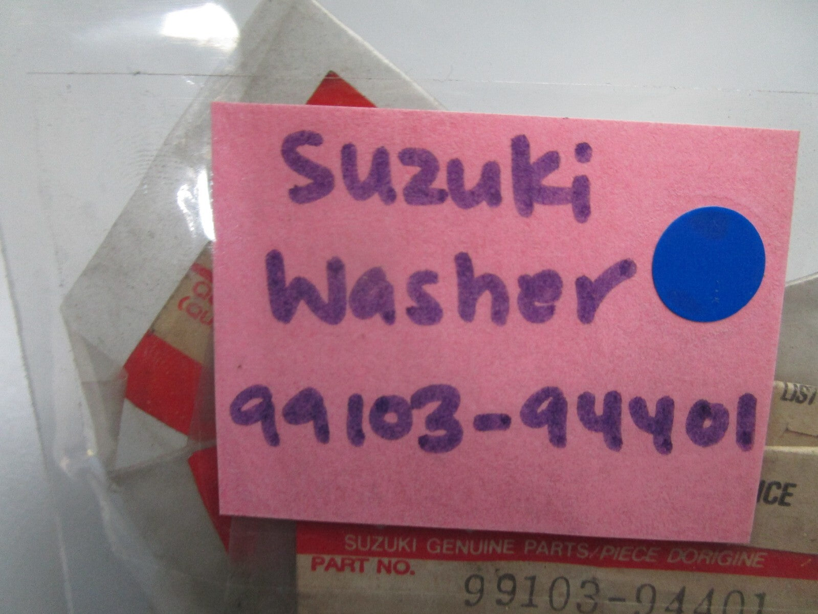 *NEW OEM* 0810 Suzuki Washer 99103-94401