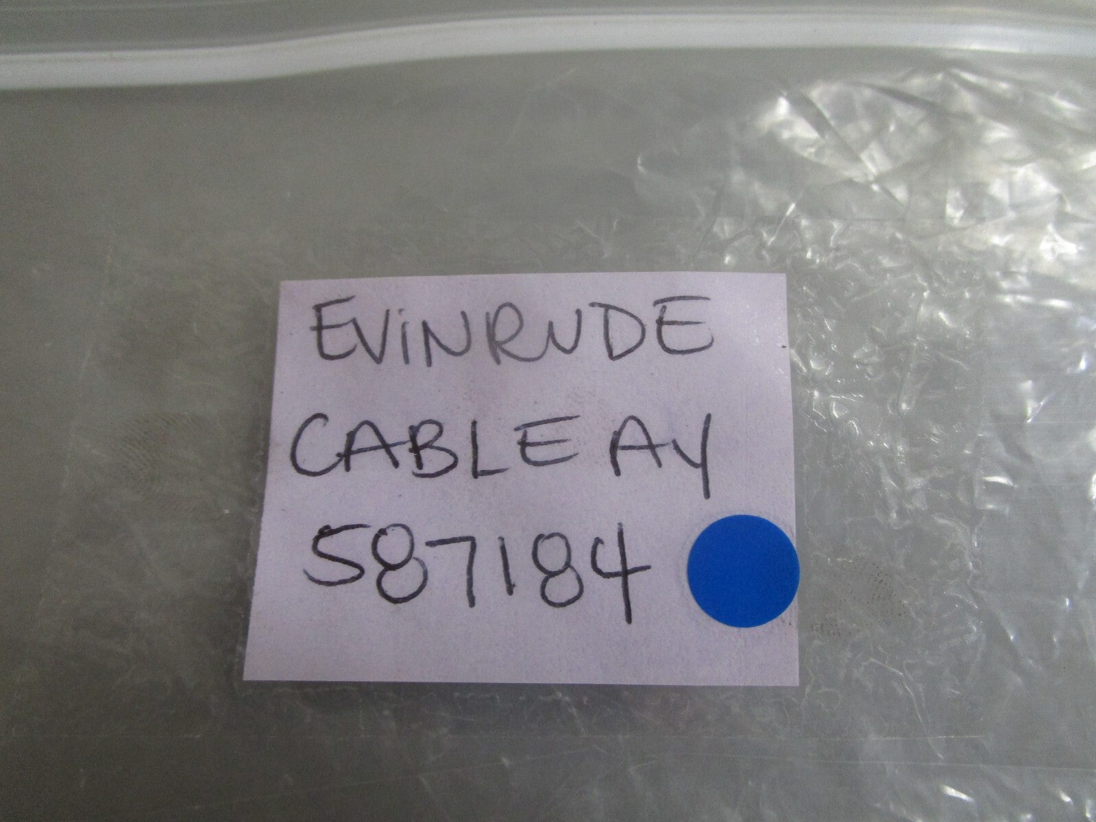 *NEW OEM* 0810 OMC Johnson Evinrude Cable Assembly 587184 0587184