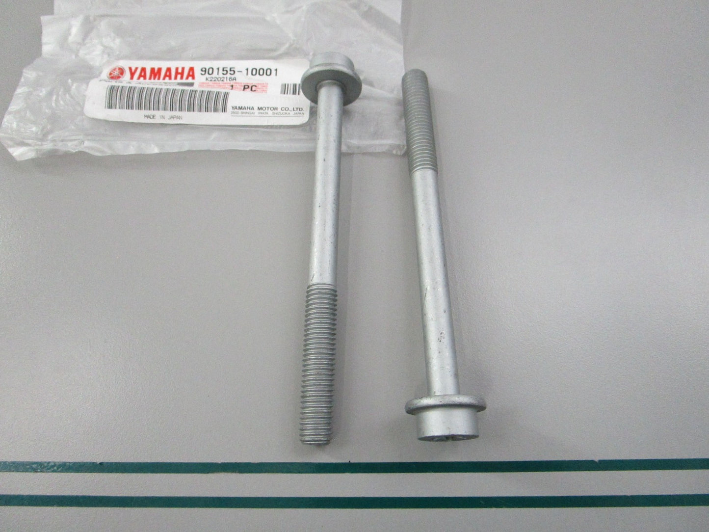 NEW OEM (LOT OF 2) 90155-10001-00 Yamaha Flat Fillister Screw 0810