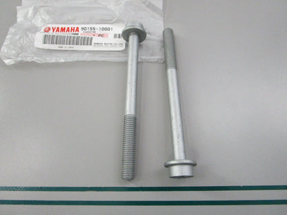 NEW OEM (LOT OF 2) 90155-10001-00 Yamaha Flat Fillister Screw 0810