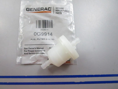 NEW OEM G19-389 Generac Fuel Filter 0810