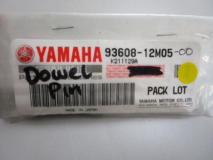 *NEW OEM* (LOT OF 5) 0810 Yamaha Dowel Pin 93608-12M05-00