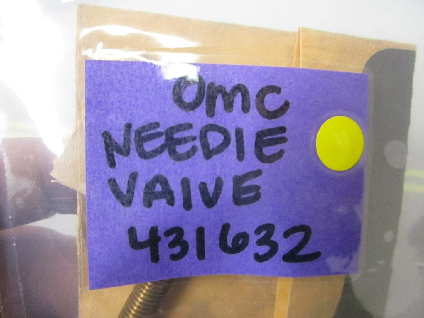 *NEW OEM* 0810 OMC Johnson Evinrude Needle Valve 431632 0431632