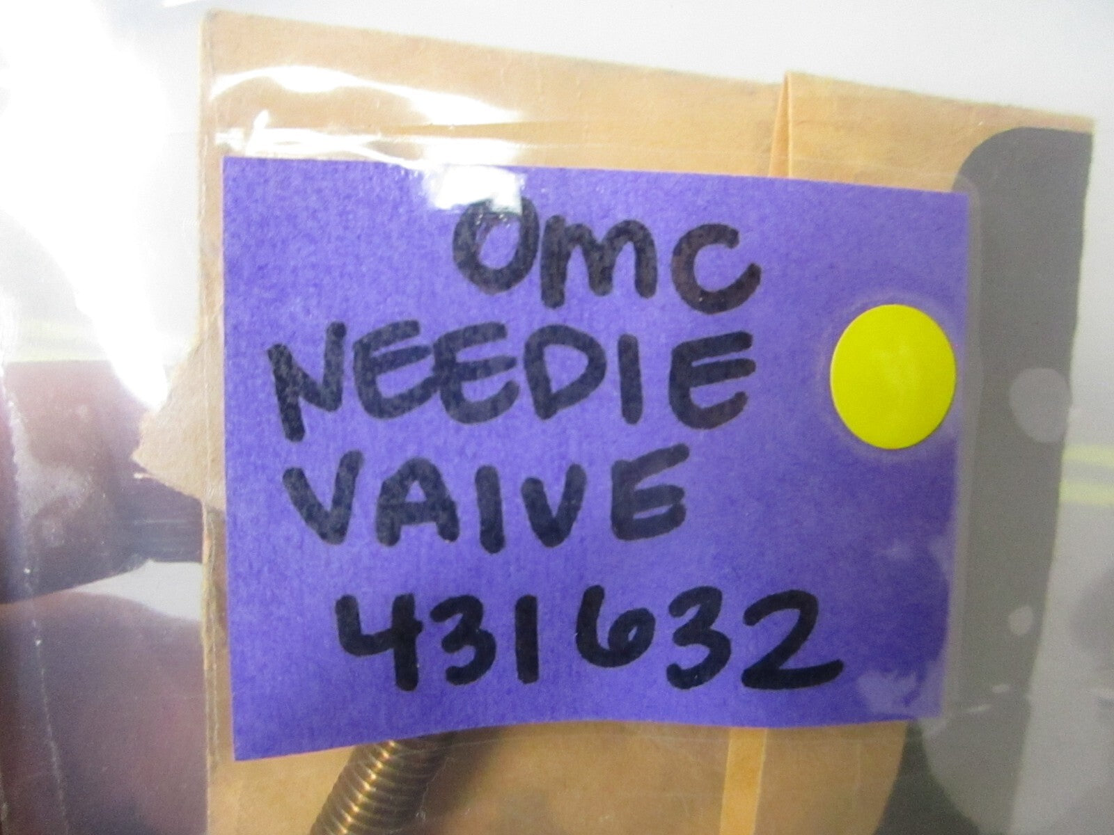 *NEW OEM* 0810 OMC Johnson Evinrude Needle Valve 431632 0431632