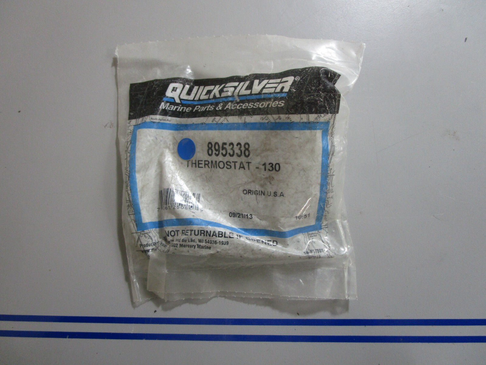 *NEW OEM* 0810 Mercury Quicksilver 130 Thermostat 895338