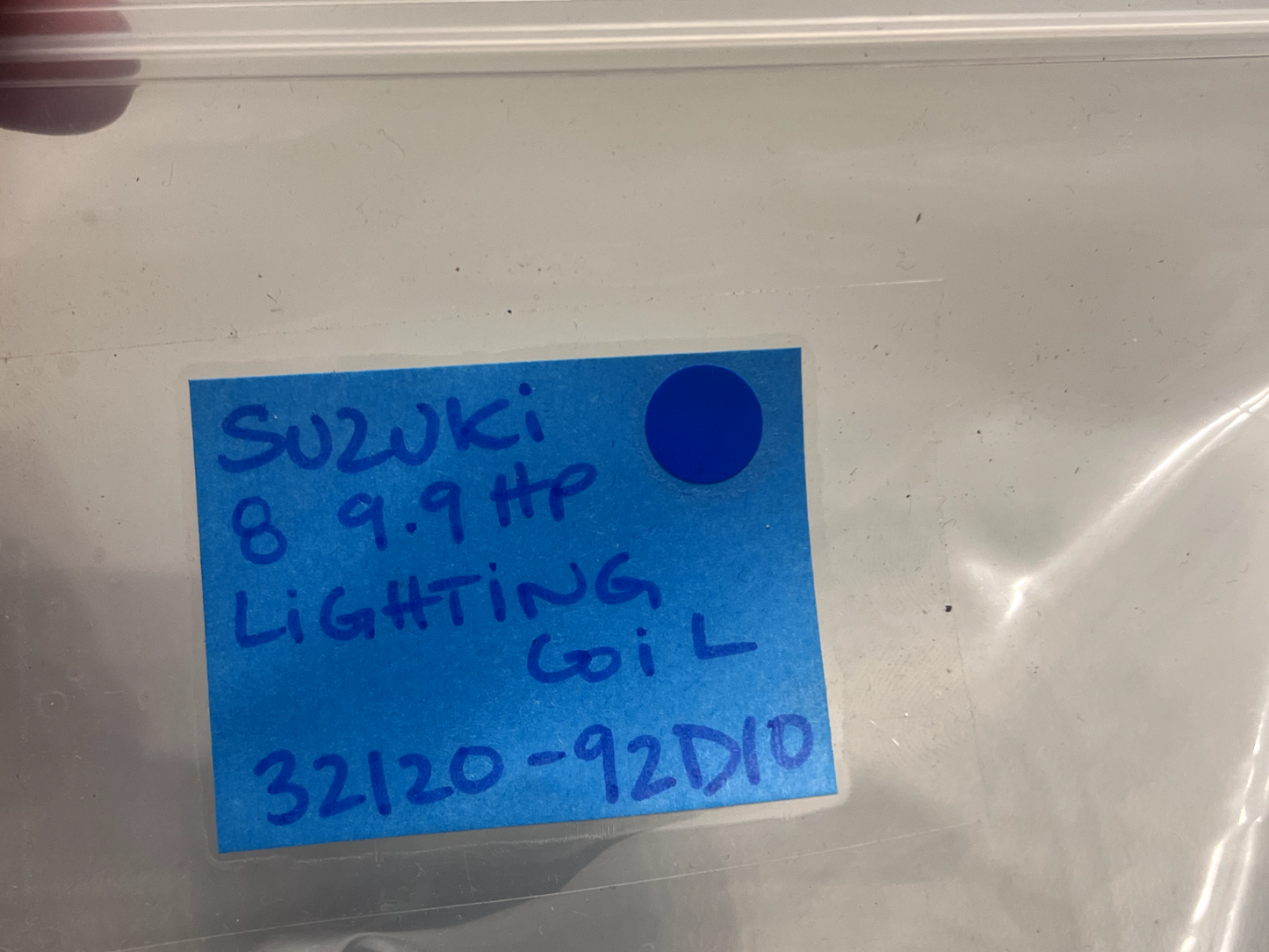 *NEW OEM* 0720 Suzuki 8 hp 9.9 hp Lighting Coil 32120-92D10