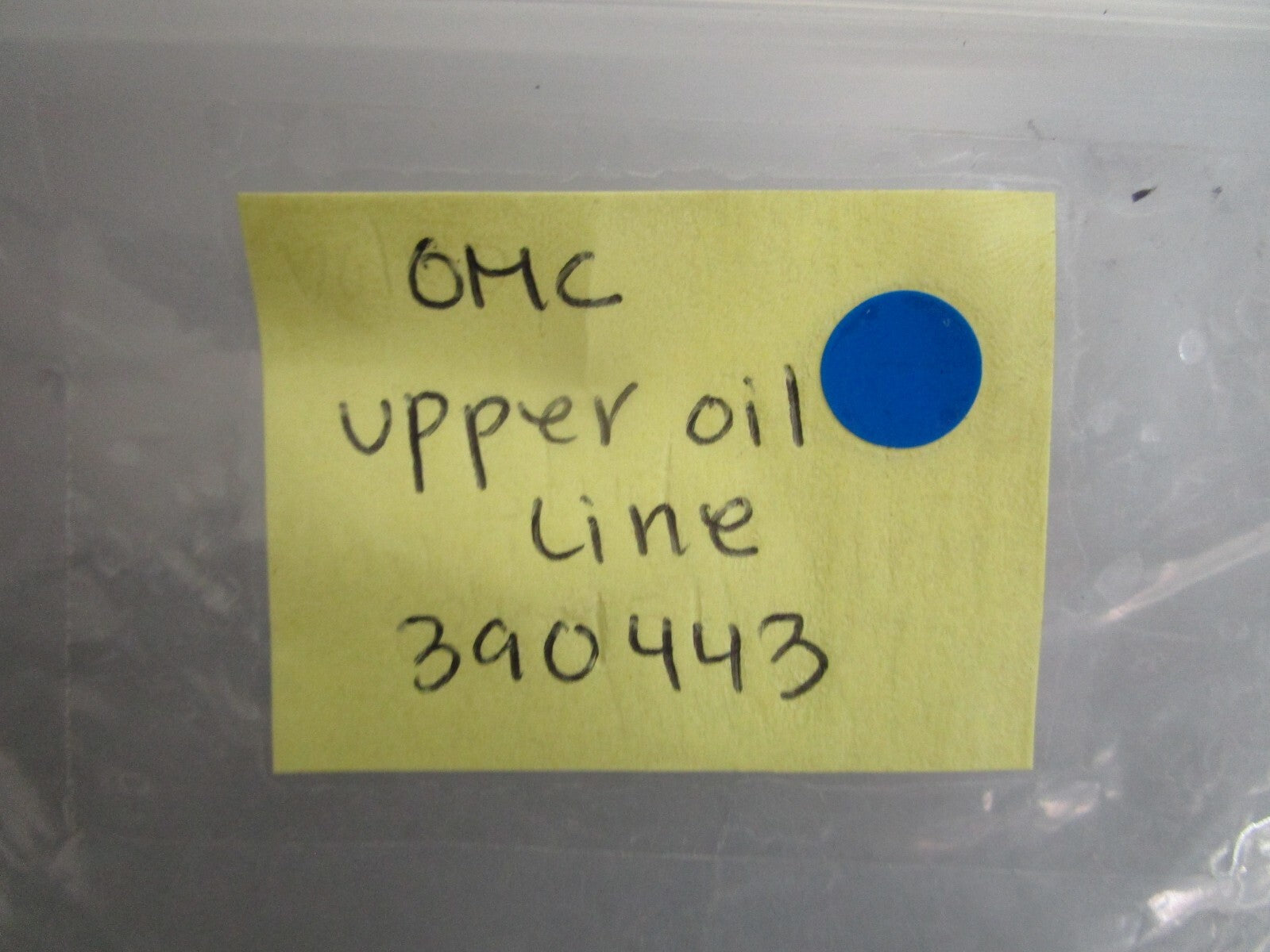 *NEW OEM* 0810 OMC Johnson Evinrude Upper Oil Line 390443 0390443