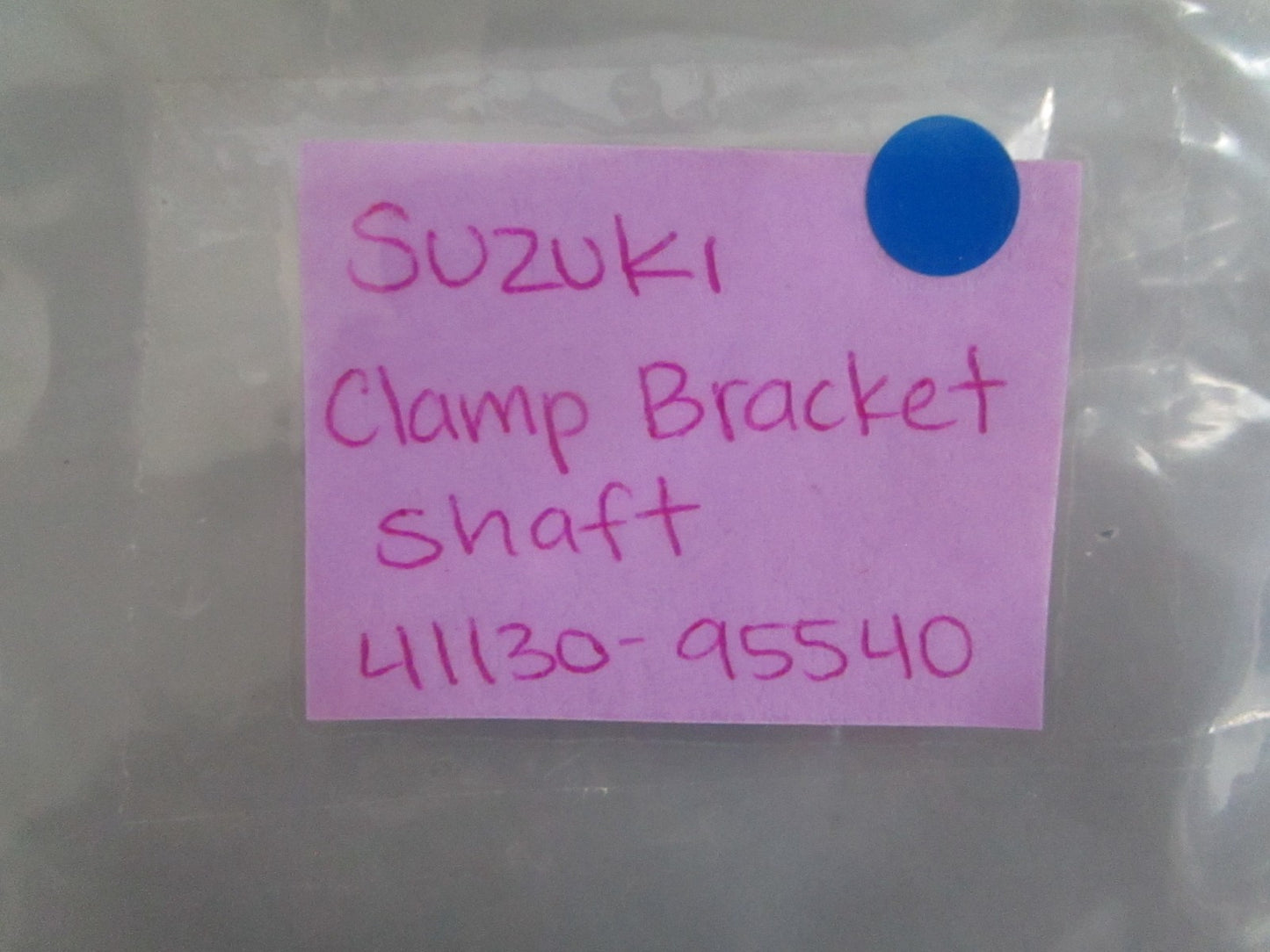 NEW OEM 41130-95540 Suzuki Clamp Bracket Shaft 0820