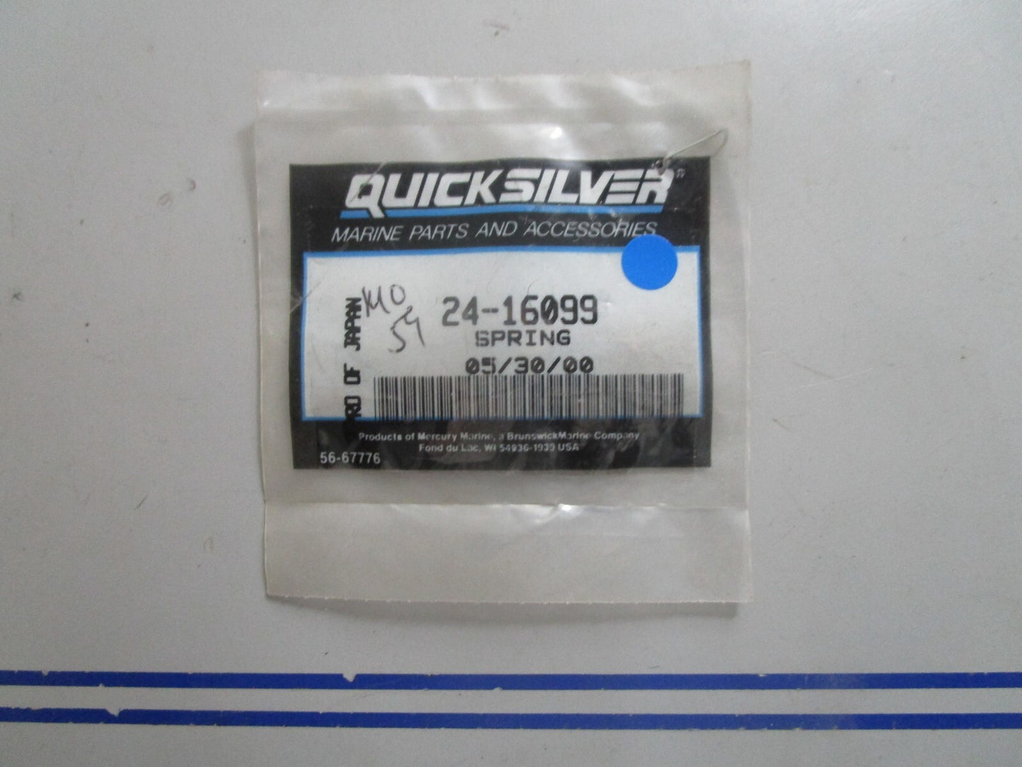 *NEW OEM* 0810 Mercury Quicksilver Spring 24-16099