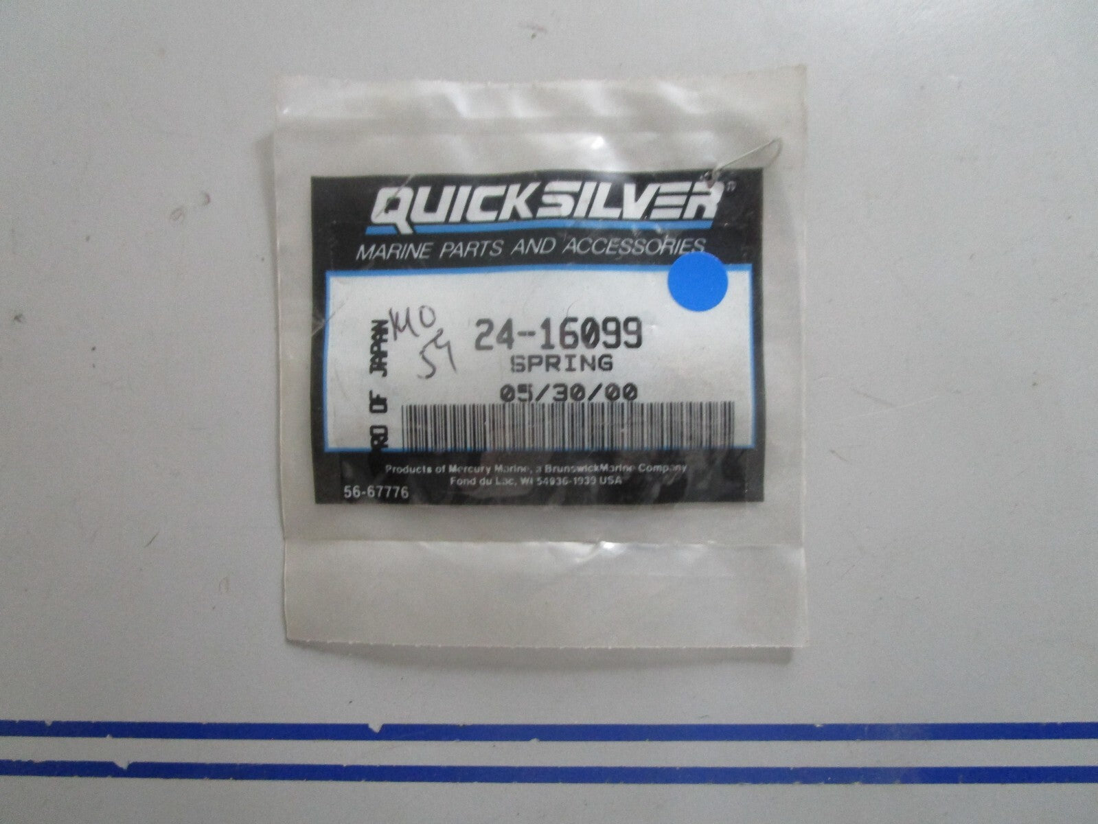 *NEW OEM* 0810 Mercury Quicksilver Spring 24-16099