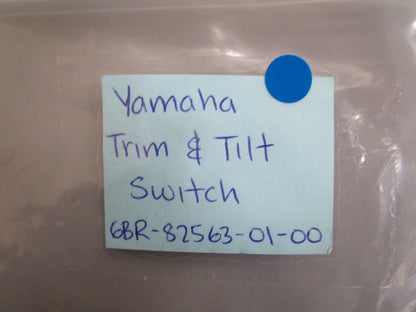 *NEW OEM* 0810 Yamaha Trim & Tilt Switch 6BR-82563-01-00