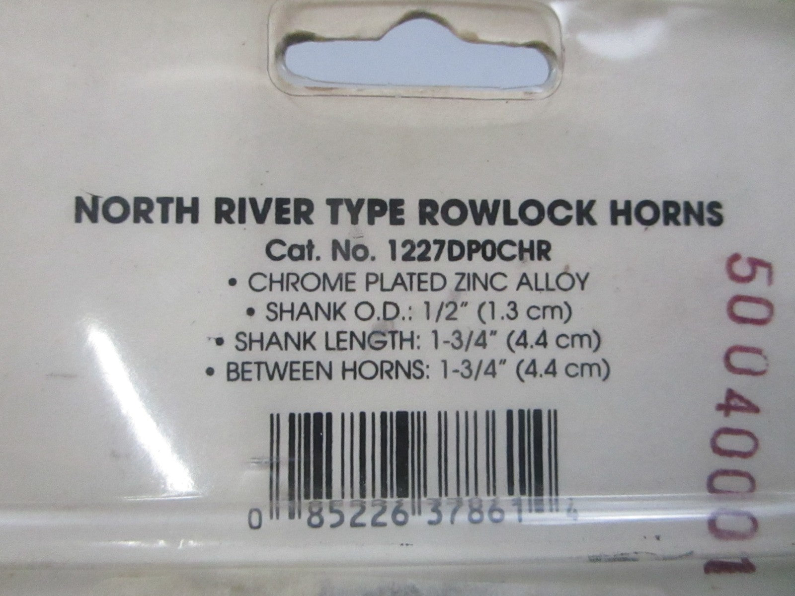 NEW OEM 1227DP0CHR Perko North Rive Type Rowlock Horns 0810