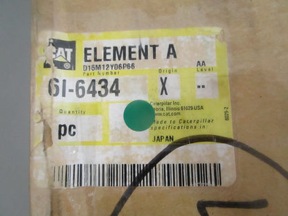 Caterpillar NEW OEM Air Filter Element 6I-6434 Primary 311 312 313B Genuine 0820
