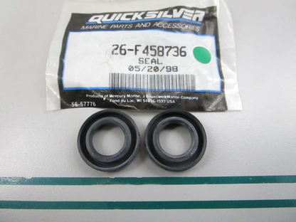 NEW OEM (LOT OF 2) 26-F458736 Mercury Quicksilver Seal 0810