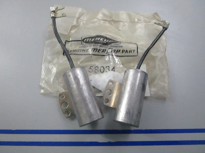 NEW OEM (LOT OF 2) 58034 Mercury Quicksilver Condenser 0810