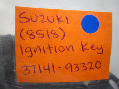 *NEW OEM* 0810 Suzuki (8518) Ignition Key 37141-93320