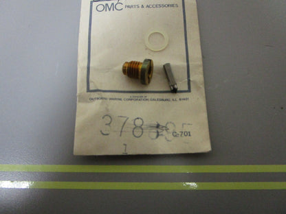 *NEW OEM* 0810 OMC Johnson Evinrude Needle & Seal Kit 378895 0378895