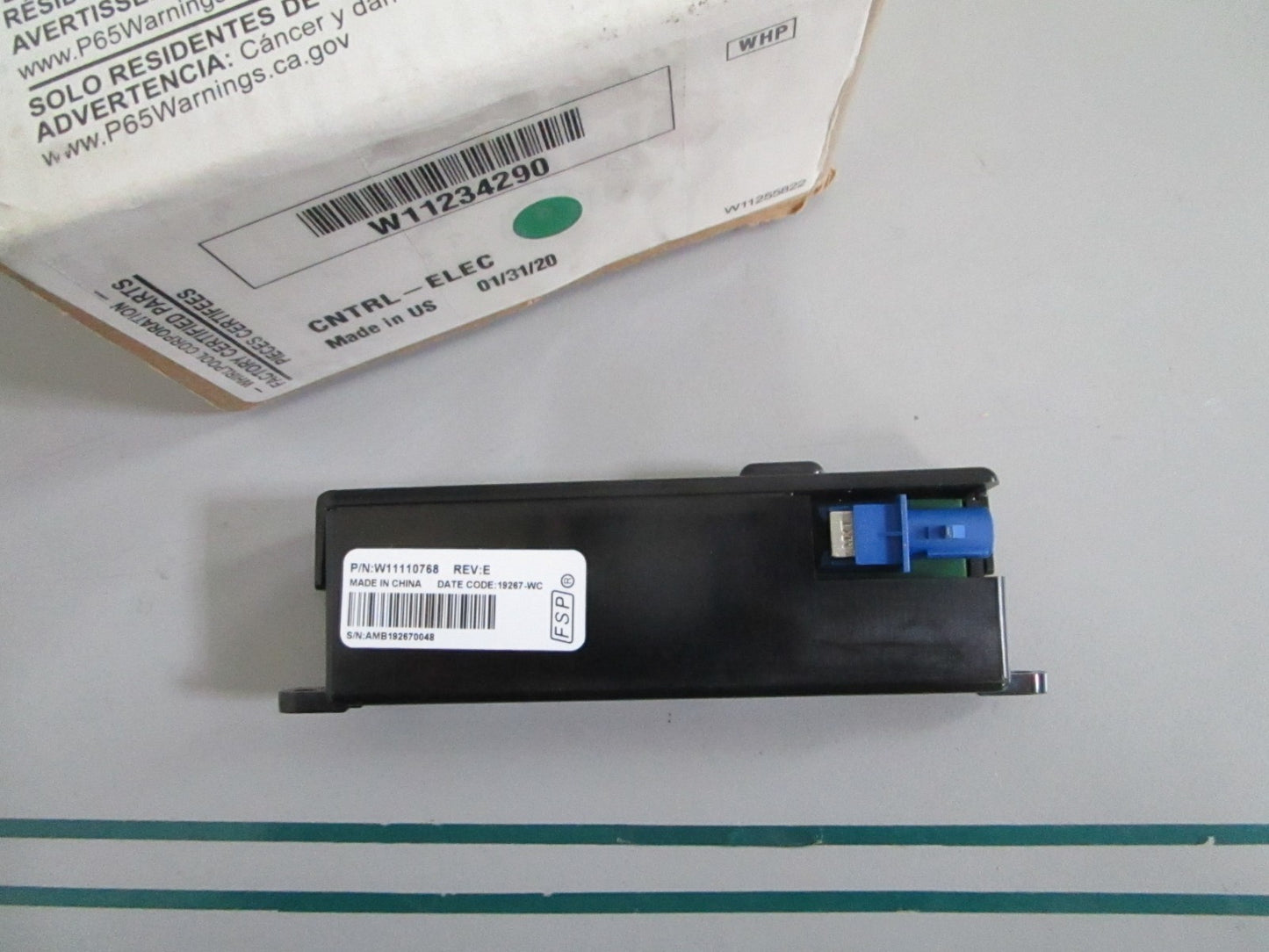 Whirlpool NEW OEM WiFi Module Assy W11234290 Refrigerator Range Oven NOS 0820