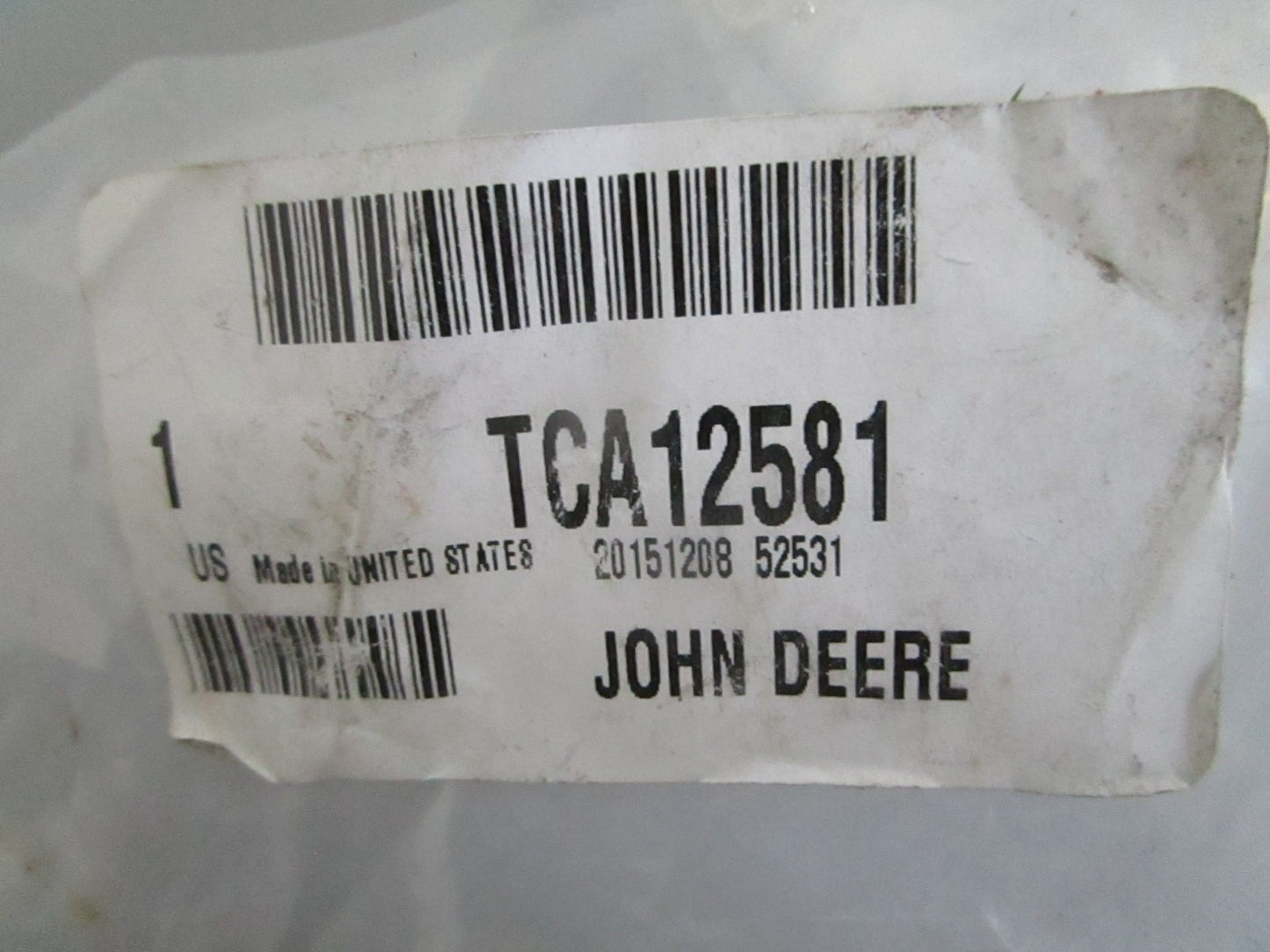 NEW OEM TCA12581 John Deere Splined Coupling 0820