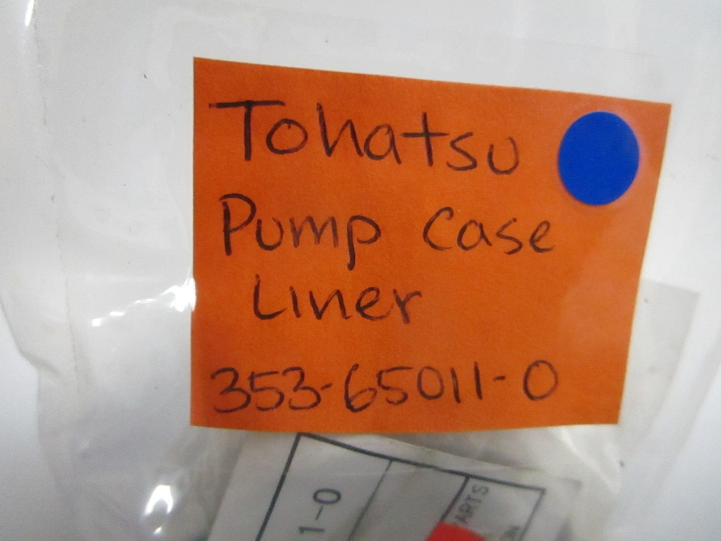 *NEW OEM* 0810 Tohatsu Pump Case Liner 353-65011-0 353650110