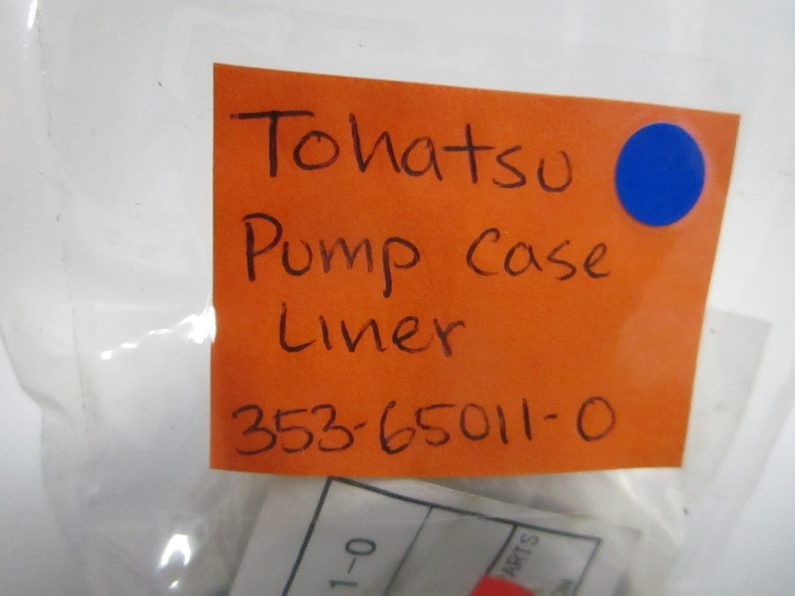 *NEW OEM* 0810 Tohatsu Pump Case Liner 353-65011-0 353650110