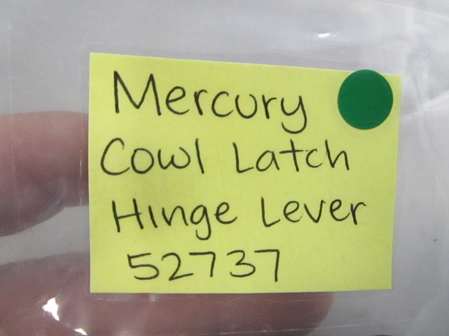 NEW OEM 52737 Mercury Quicksilver Cowl Latch Hinge Lever 0810