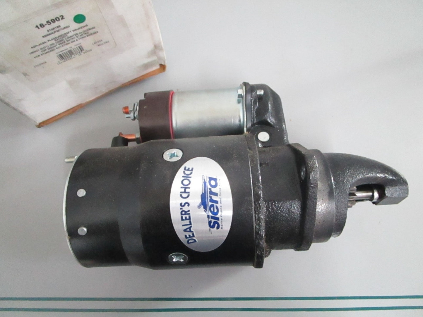 NEW 18-5902 Sierra Reman Starter Replaces: RA122009 Pleasurecraft 0820