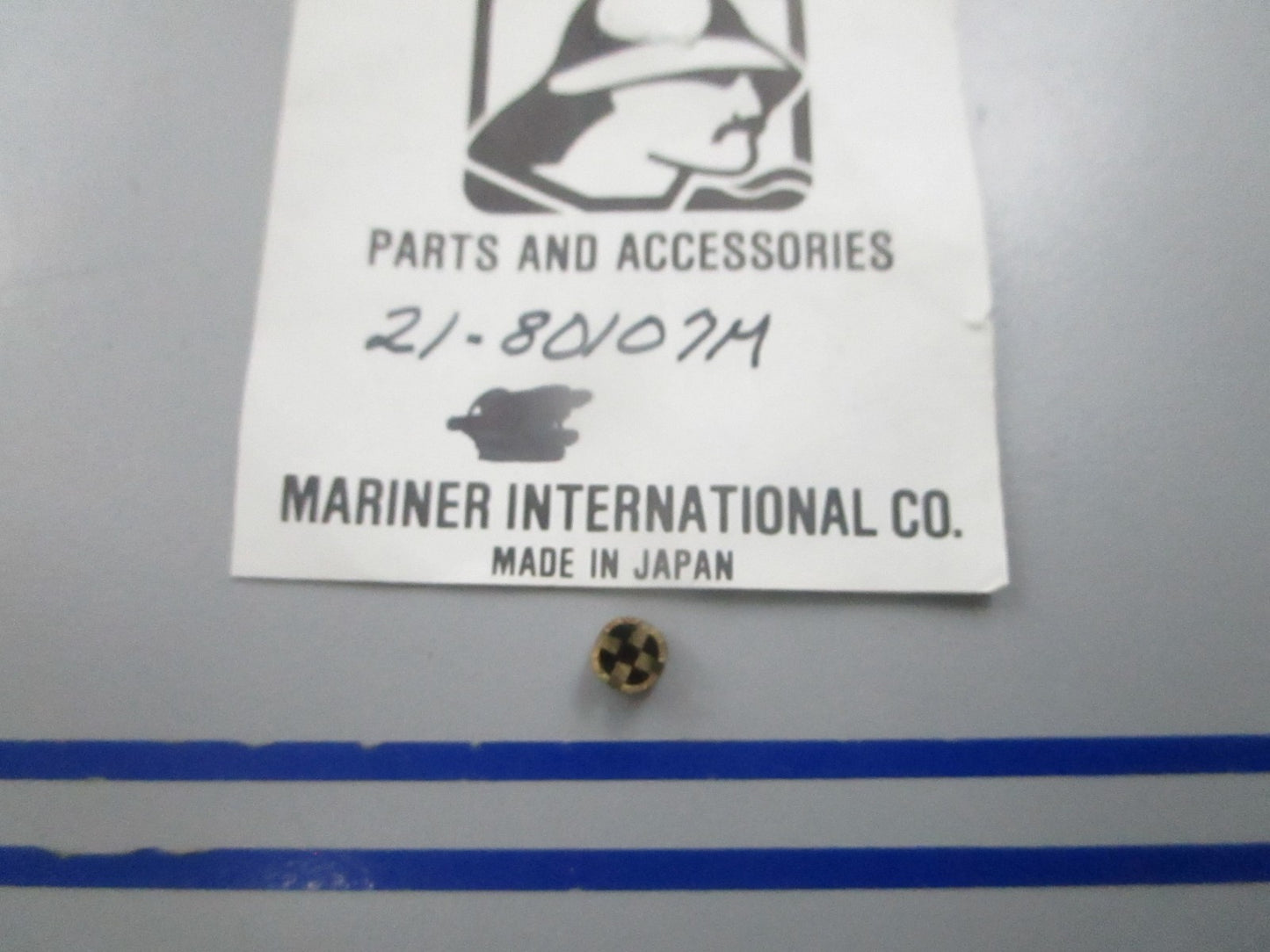 NEW OEM 21-80107M Mercury Quicksilver Check Valve 0810