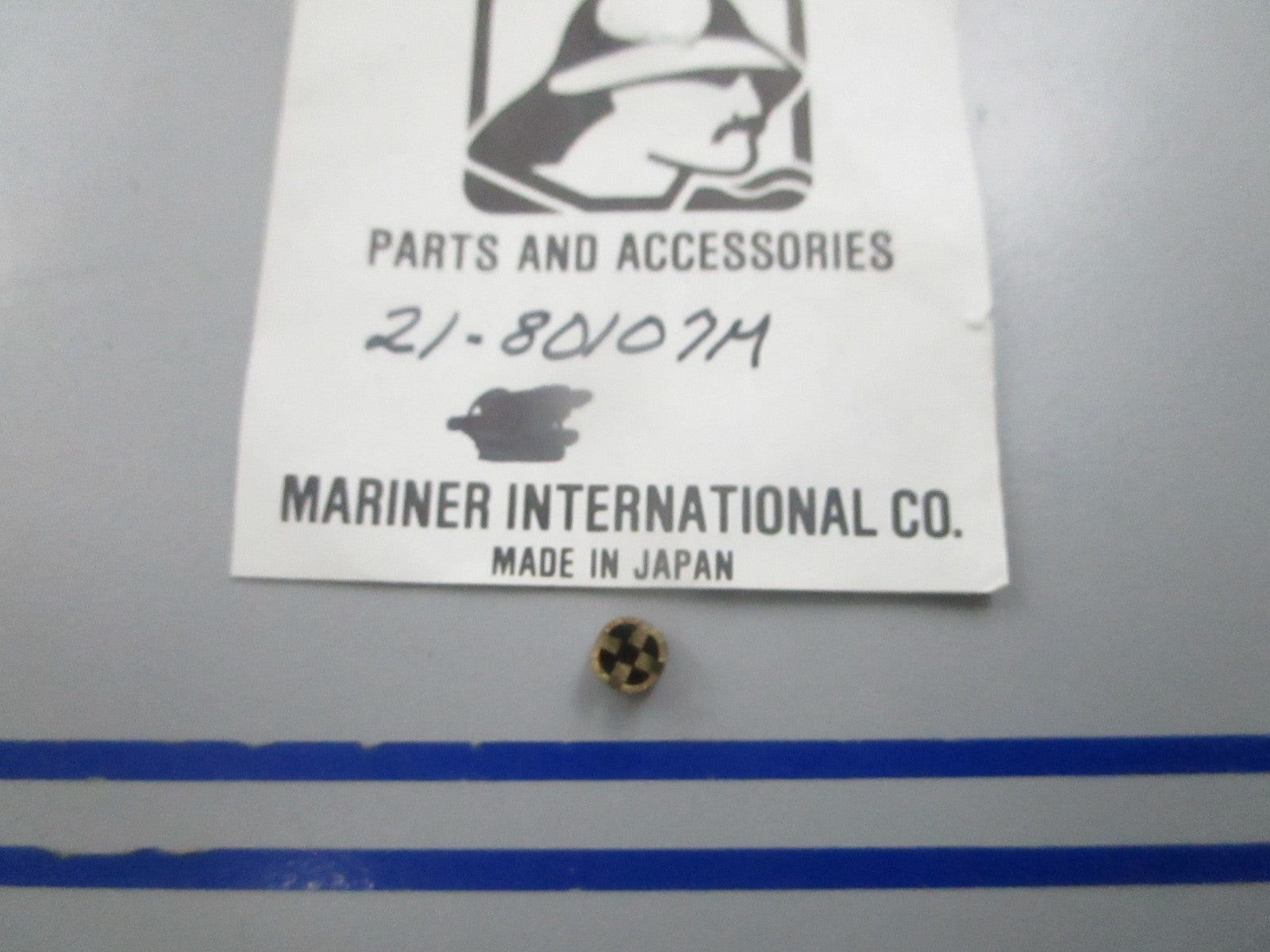 NEW OEM 21-80107M Mercury Quicksilver Check Valve 0810
