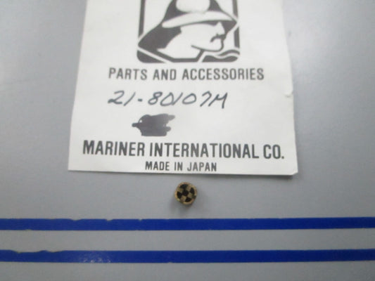 NEW OEM 21-80107M Mercury Quicksilver Check Valve 0810
