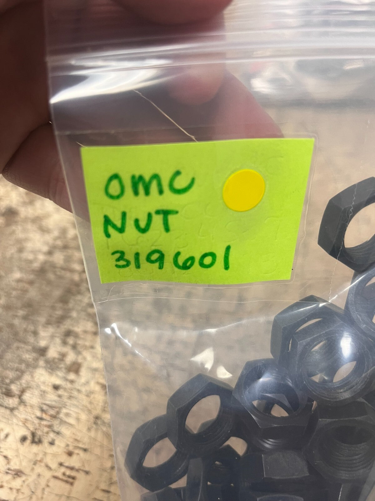 *NEW OEM* 0720 OMC Johnson Evinrude Nut 319601 0319601