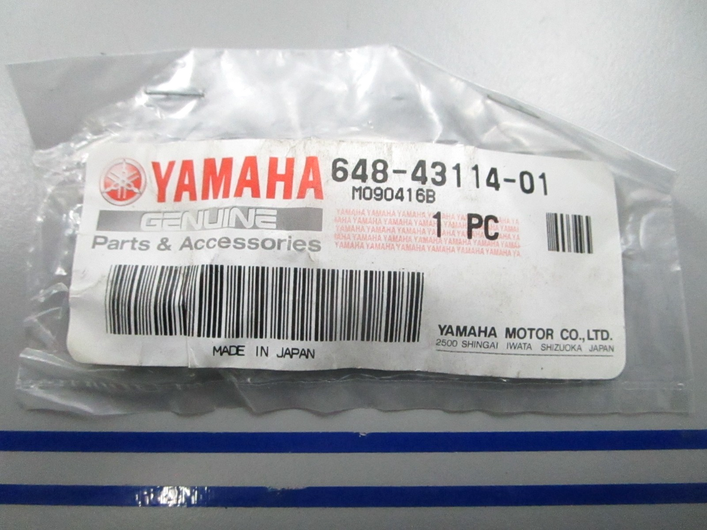 *NEW OEM* 0810 Yamaha Clamp Pad 648-43114-01-00