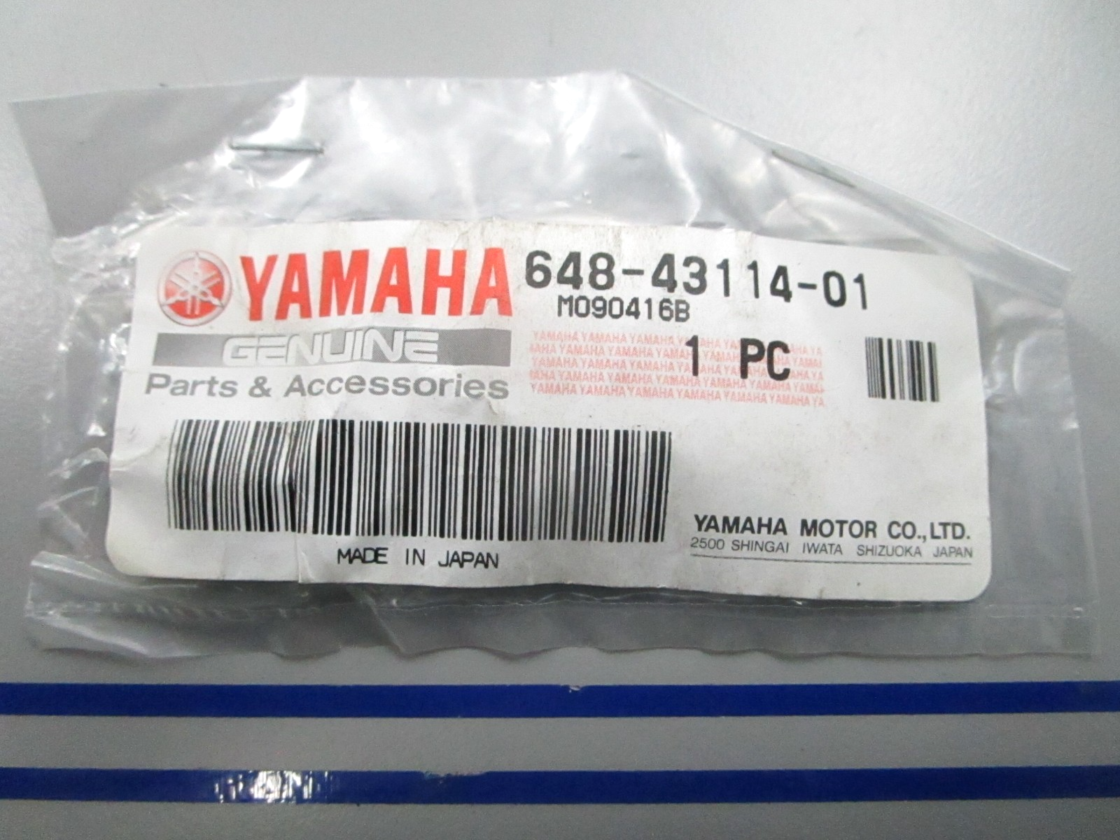 *NEW OEM* 0810 Yamaha Clamp Pad 648-43114-01-00