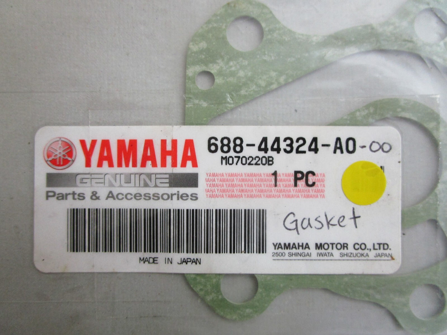 *NEW OEM* 0810 Yamaha Gasket 688-44324-A0-00